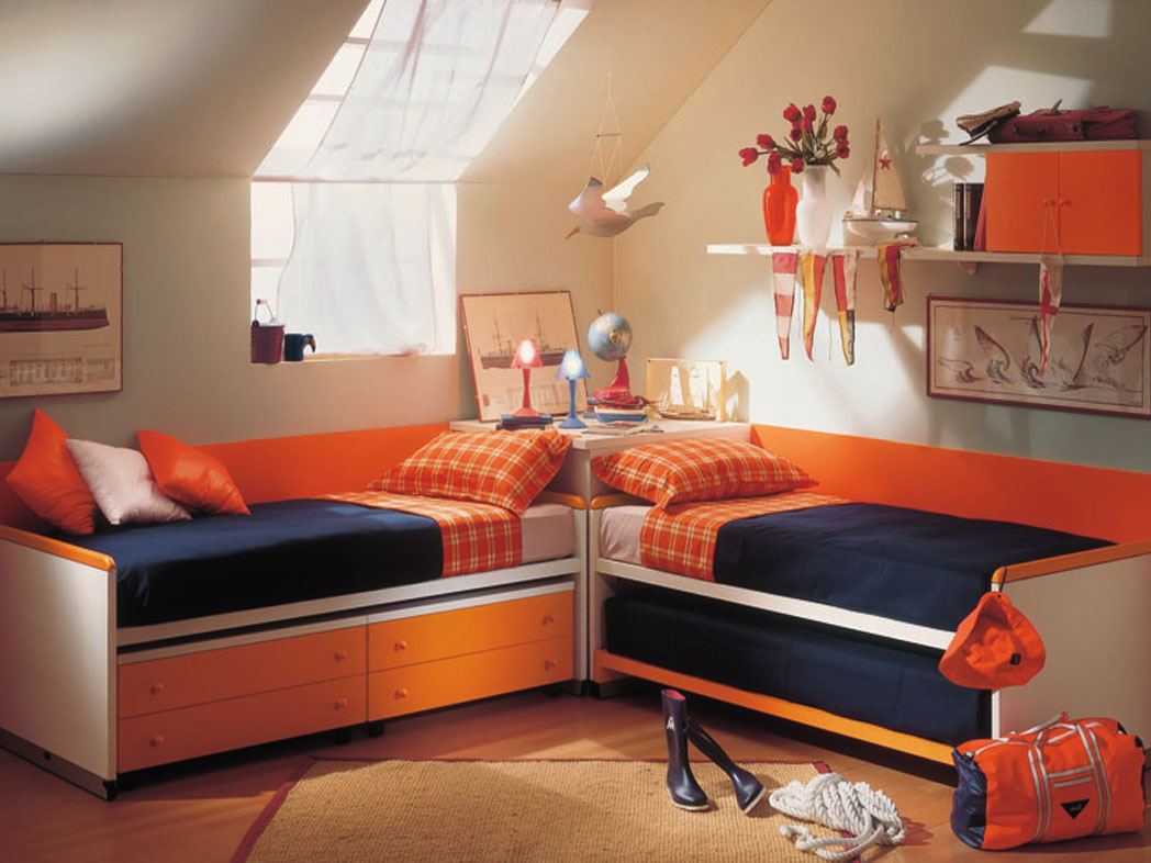 Кровать Для Двоих Детей В Маленькую Комнату