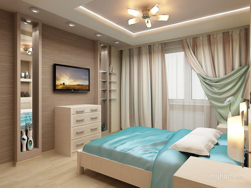 Дизайн Спальни В 2 Комнатной Квартире