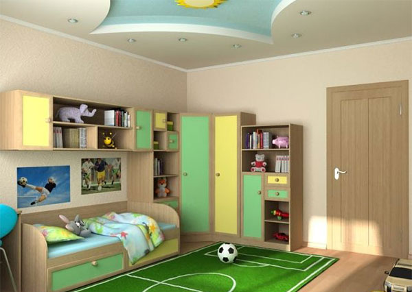 Дизайн подростковой комнаты для двоих мальчиков
