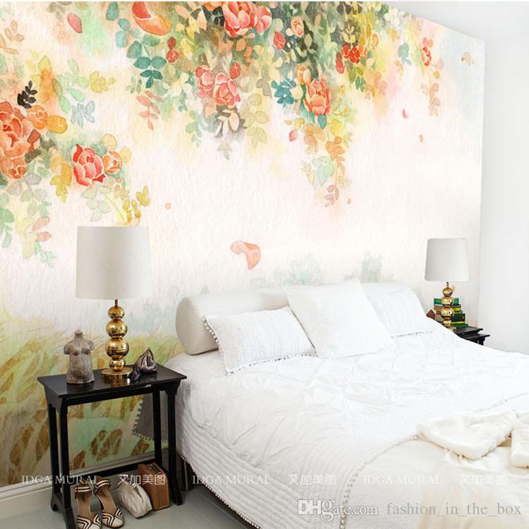 3d flower  wallpaper  for bedroom       