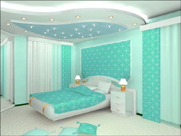 Дизайн комнаты с закругленными углами