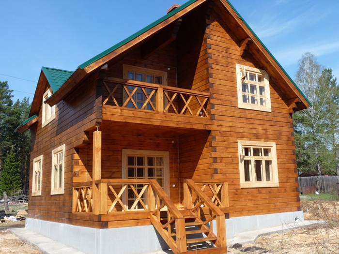  деревянных домов из бруса фото » Современный дизайн на Vip-1gl