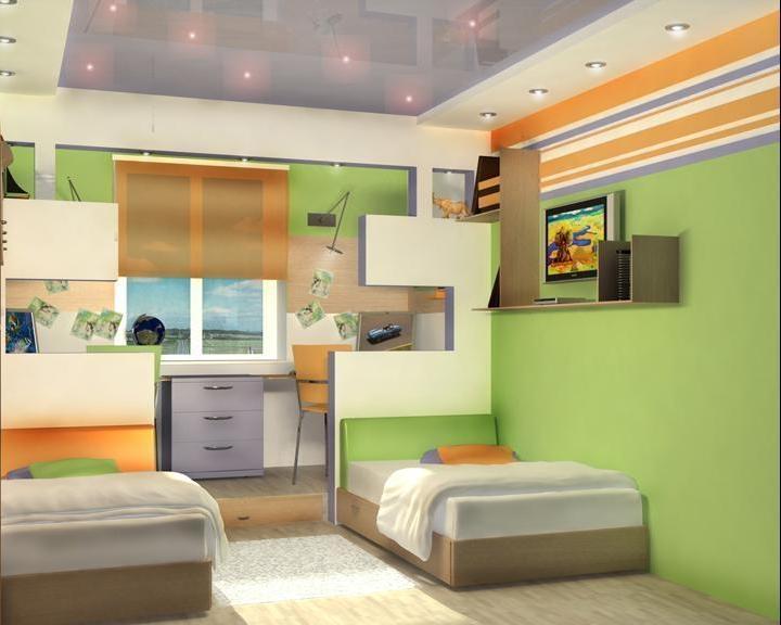 Дизайн комнаты для подростка мальчика 12 метров