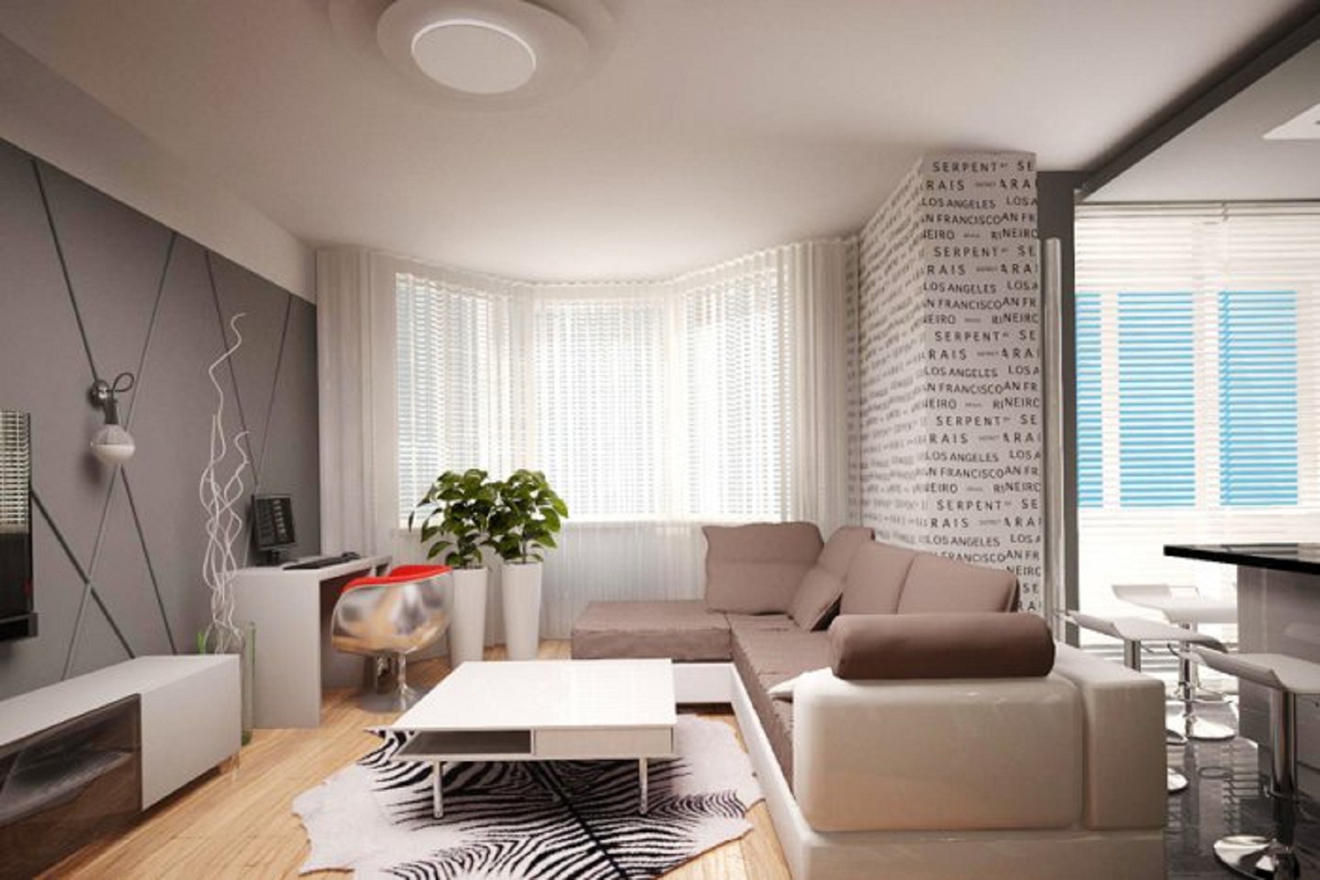 Дизайн проект квартиры 2 х комнатной квартиры