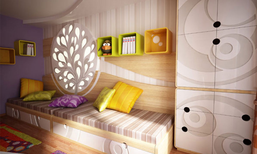 Дизайн комнаты спальни и детской » Современный дизайн на Vip-1gl
