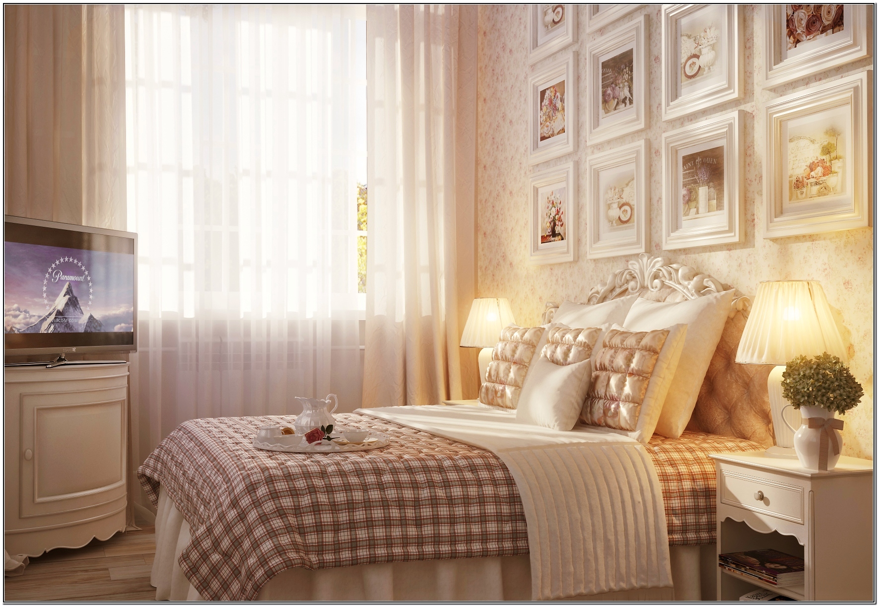 Дизайн интерьера спальни в стиле прованс » Современный дизайн на Vip-1gl