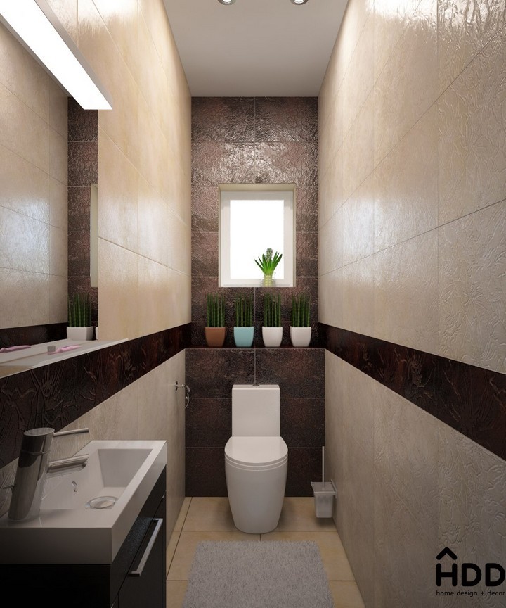 Туалетные комнаты дизайн интерьер