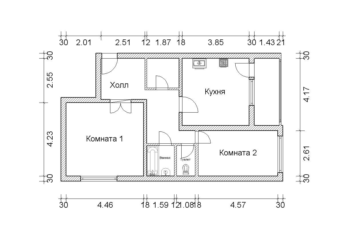 Как подобрать размеры комнат. Чертеж квартиры. План квартиры с размерами. План двухкомнатной квартиры с размерами. Чертеж 2 комнатной квартиры.