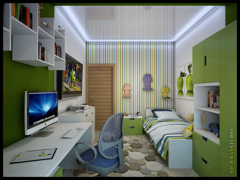 Дизайн комнаты мальчика 14 лет