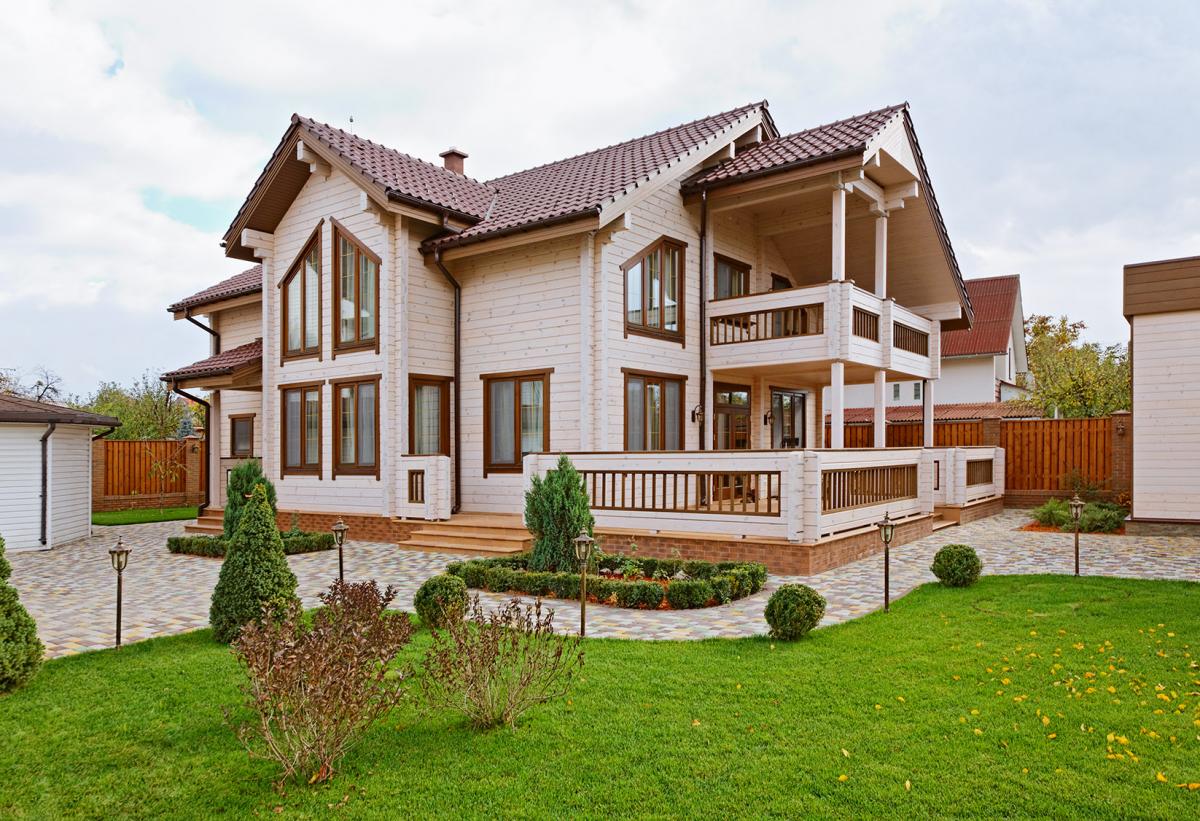 Красивые дома в россии фото