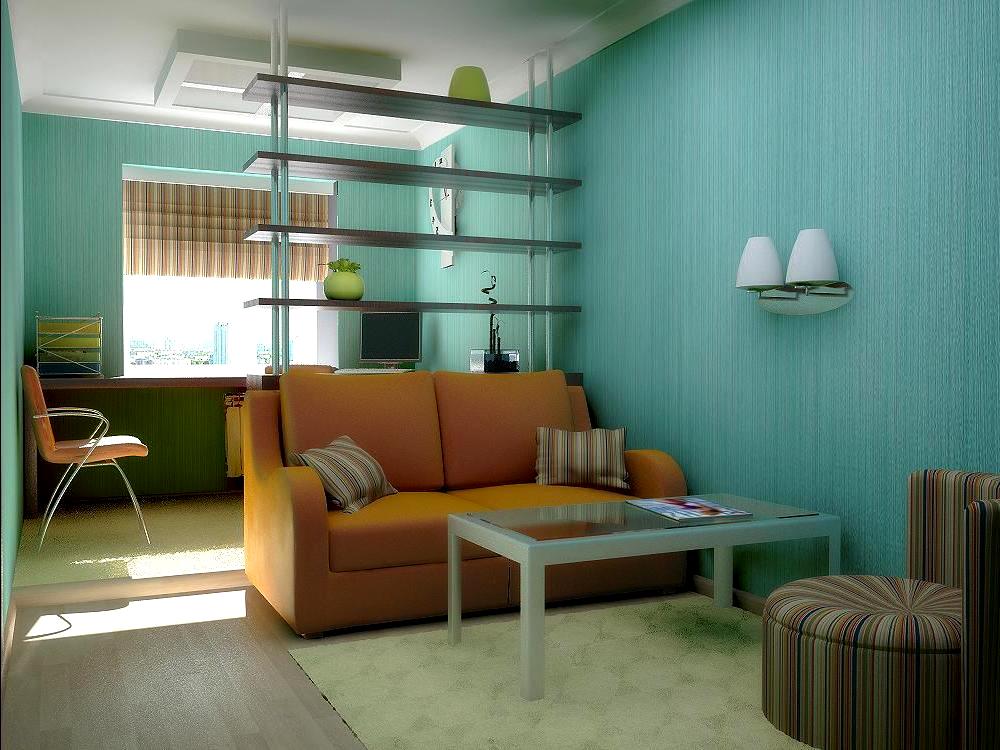 Дизайн интерьера узкой комнаты » Современный дизайн на Vip-1gl