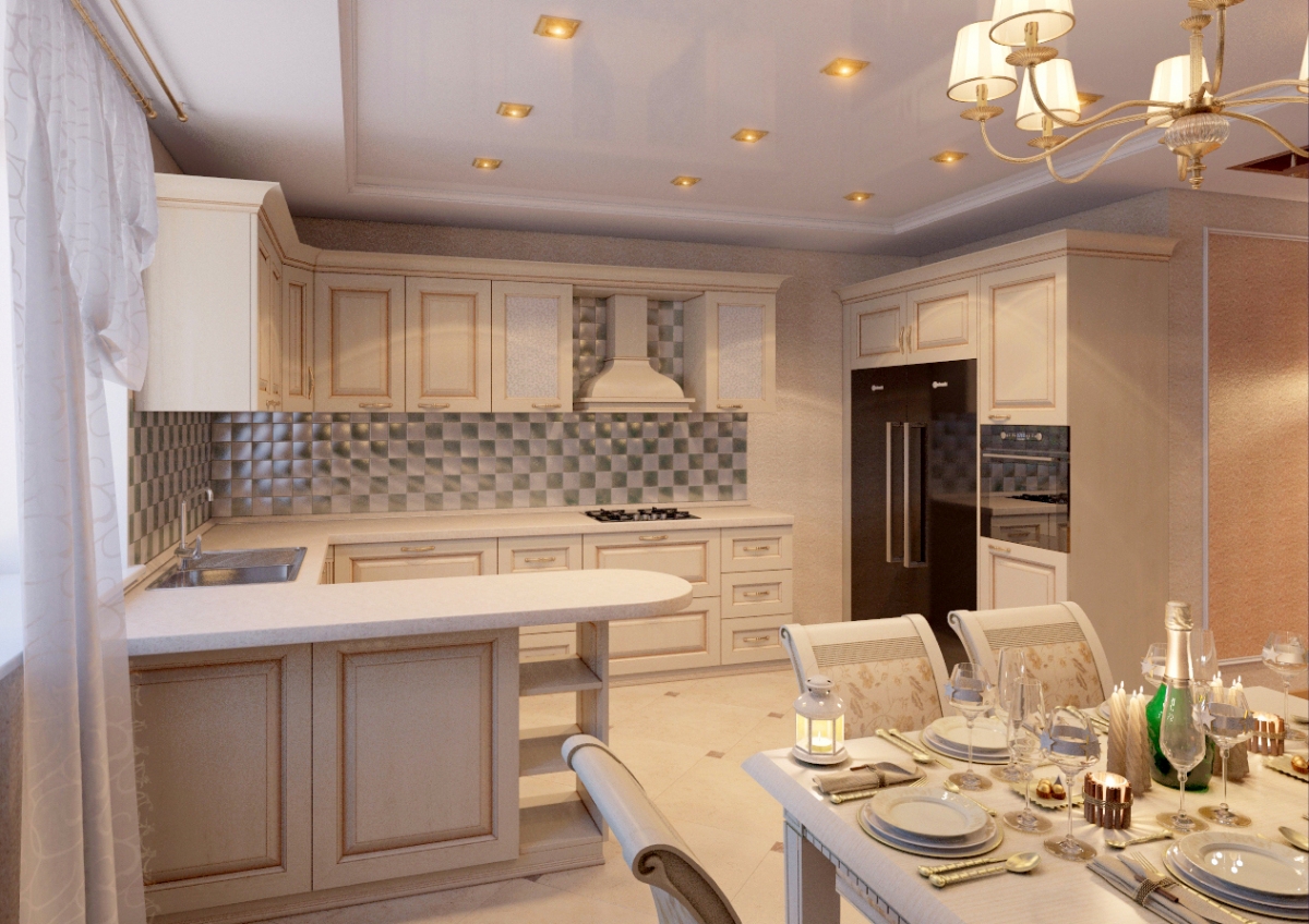 Кухня 17 кв. м. — как оформить и сделать красивой просторную кухню? 120 фото вариантов дизайна