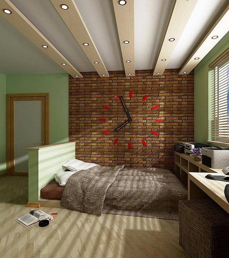 Дизайн спальни 9 кв метров с окном и дверью