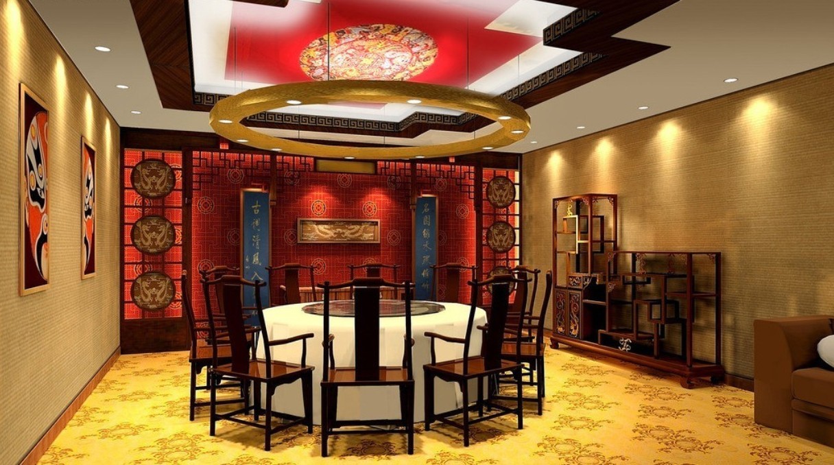 Китайские рестораны сайт. Китайский интерьер. Потолок в китайском стиле. Интерьер ресторана в китайском стиле. Кафе в японском стиле.