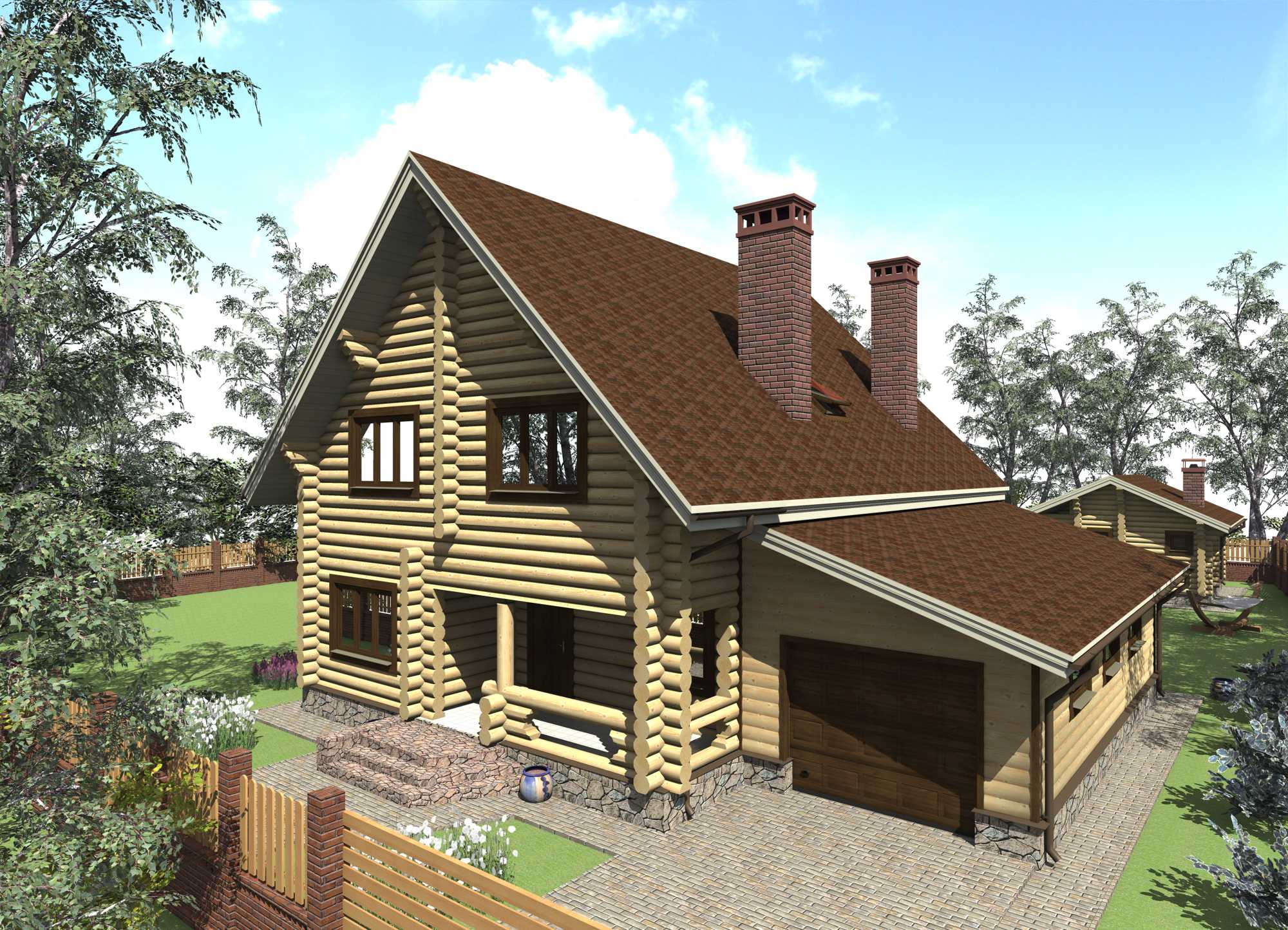 Соединение 2 домов. Деревянный дом с гаражом. Двухэтажный деревянный дом с гаражом. Проекты деревянных домов с гаражом. Бревенчатый дом с гаражом.