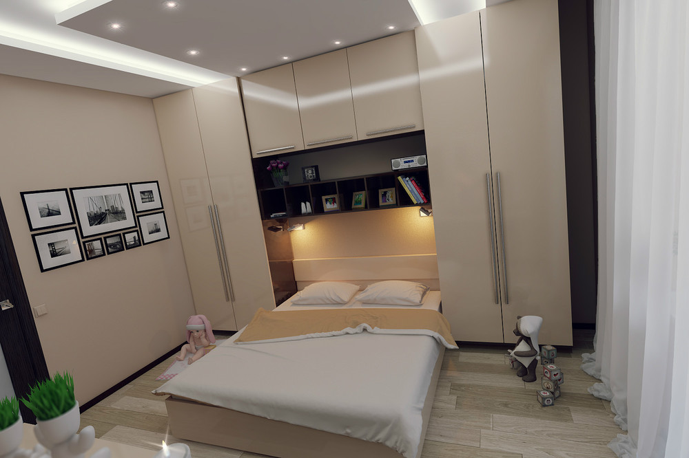 Дизайн маленькой спальни 10 кв. м: 95 фото интерьеров, планировки | aikimaster.ru