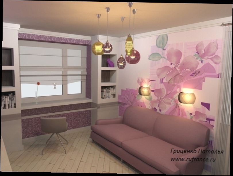 Дизайн проекты комнаты для девушки