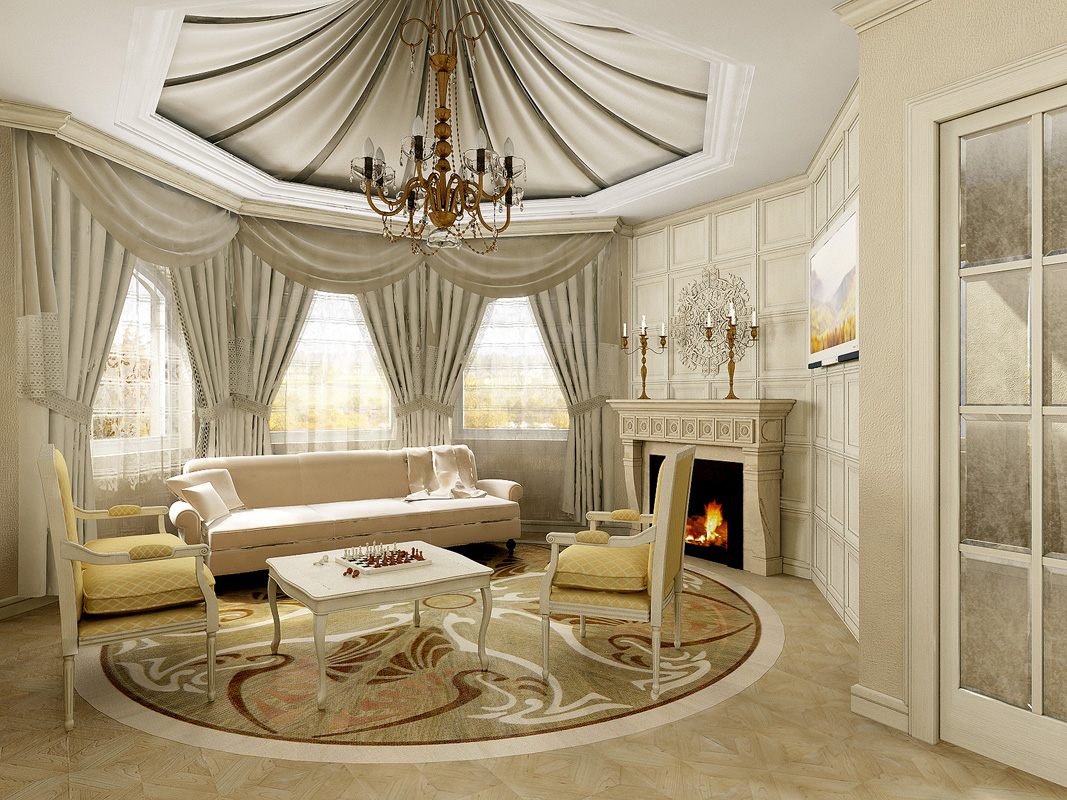 Дизайн интерьера дома в россии