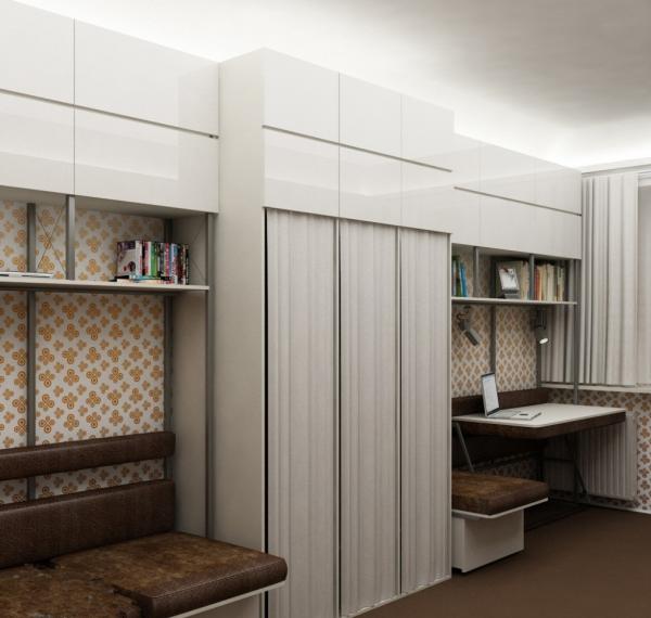 Интерьер маленькой комнаты в общежитии » Современный дизайн на Vip-1gl