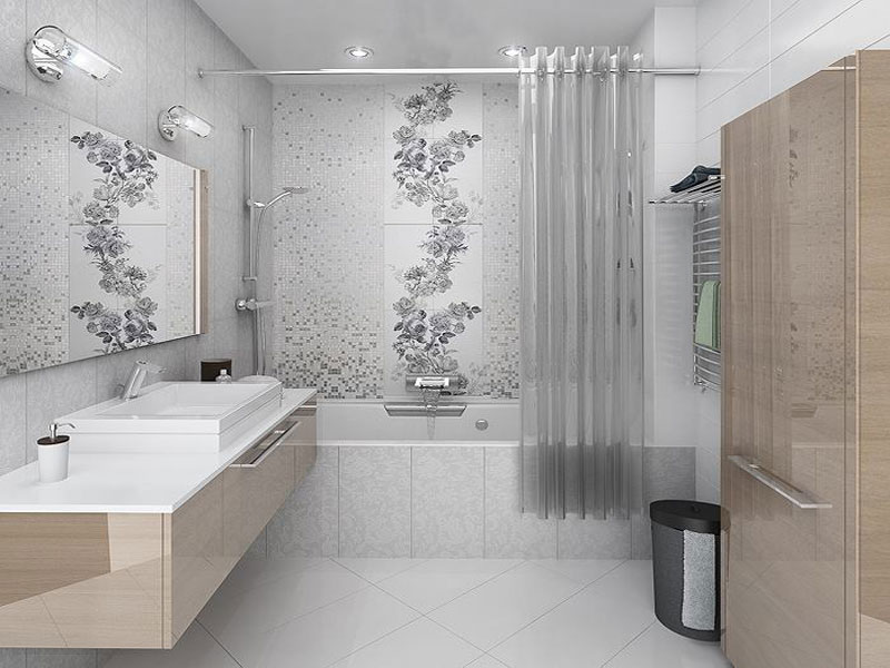 Цвет плитки для ванной комнаты дизайн фото современный дизайн