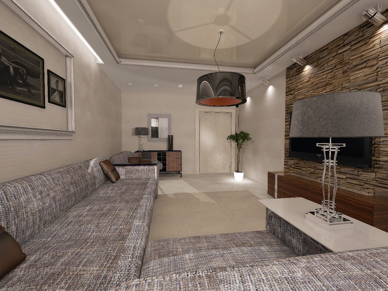 Интерьер комнаты 15 квадратных метров » Современный дизайн на Vip-1gl