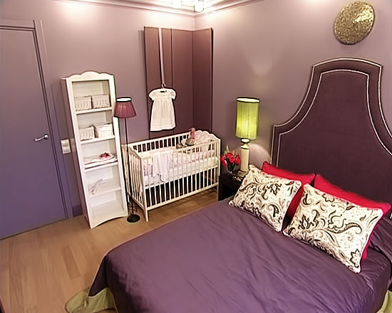 Дизайн комнаты с кроваткой для новорожденного