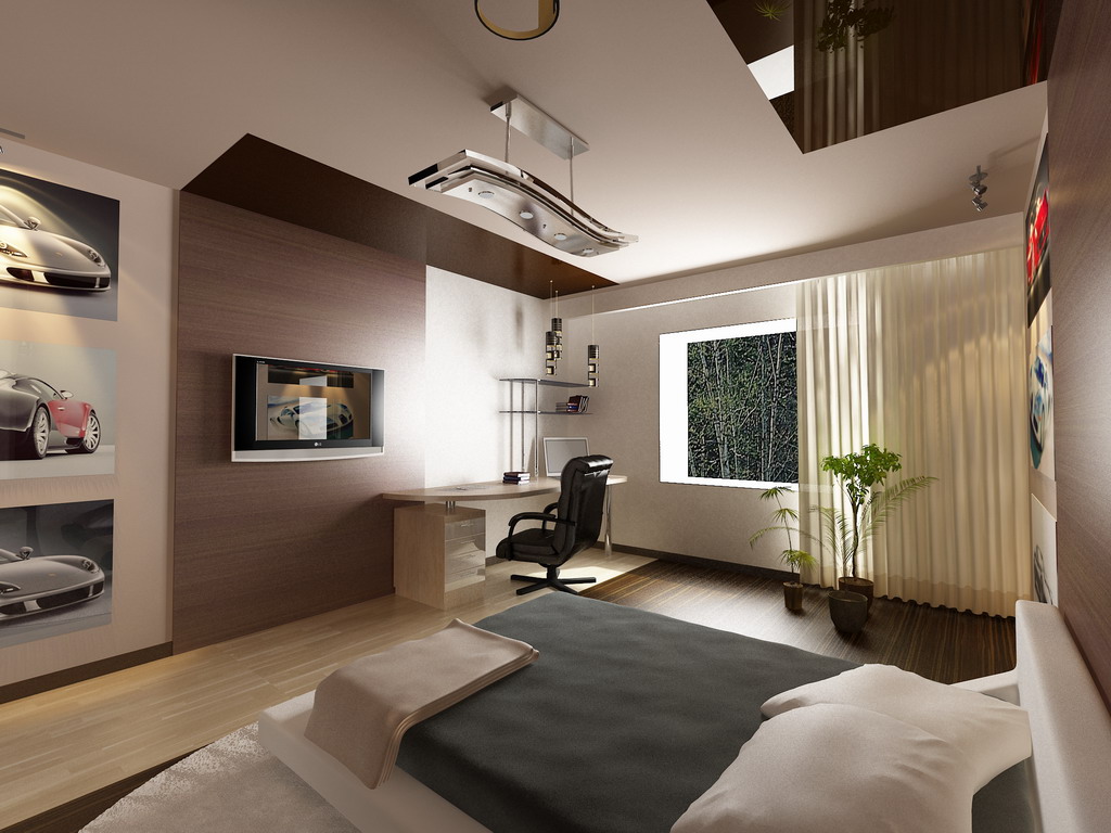 Очень простой дизайн комнат