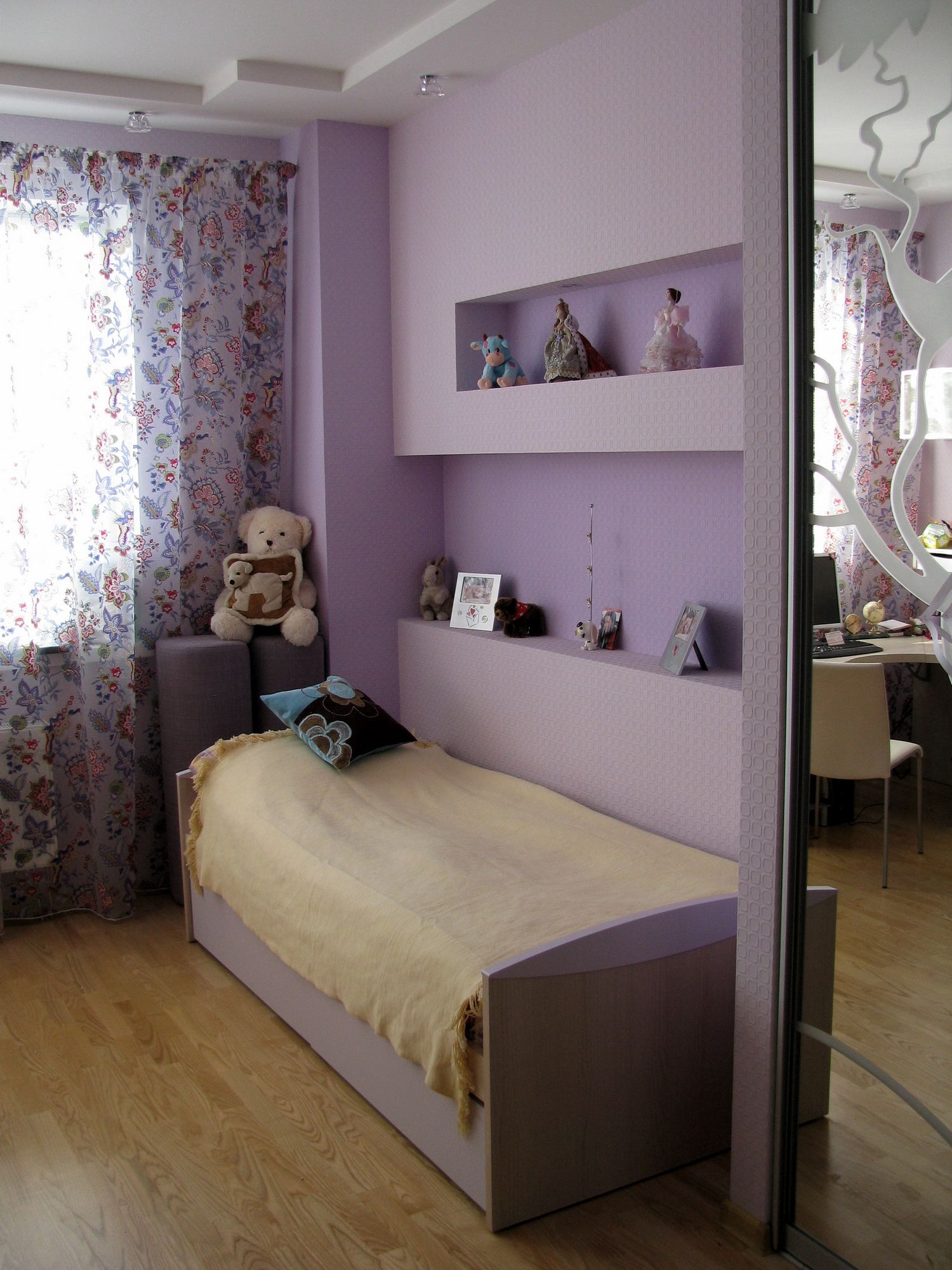 Дизайн комнаты маленькой для мамы и ребенка