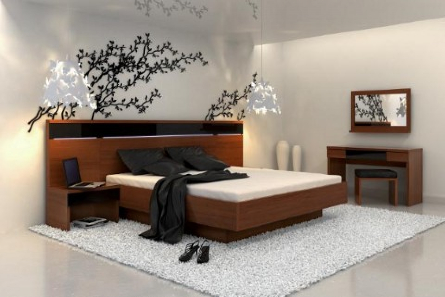Спальня в китайском стиле дизайн