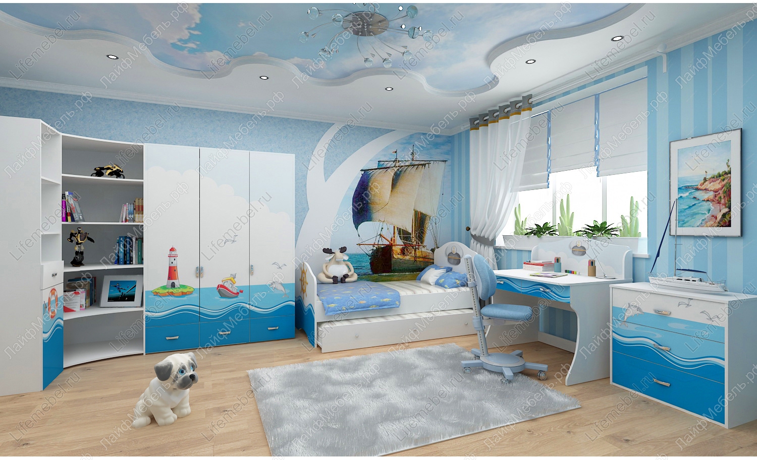 Мебель для детской комнаты подростка мальчика
