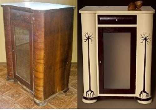 Реставрация деревянной мебели своими