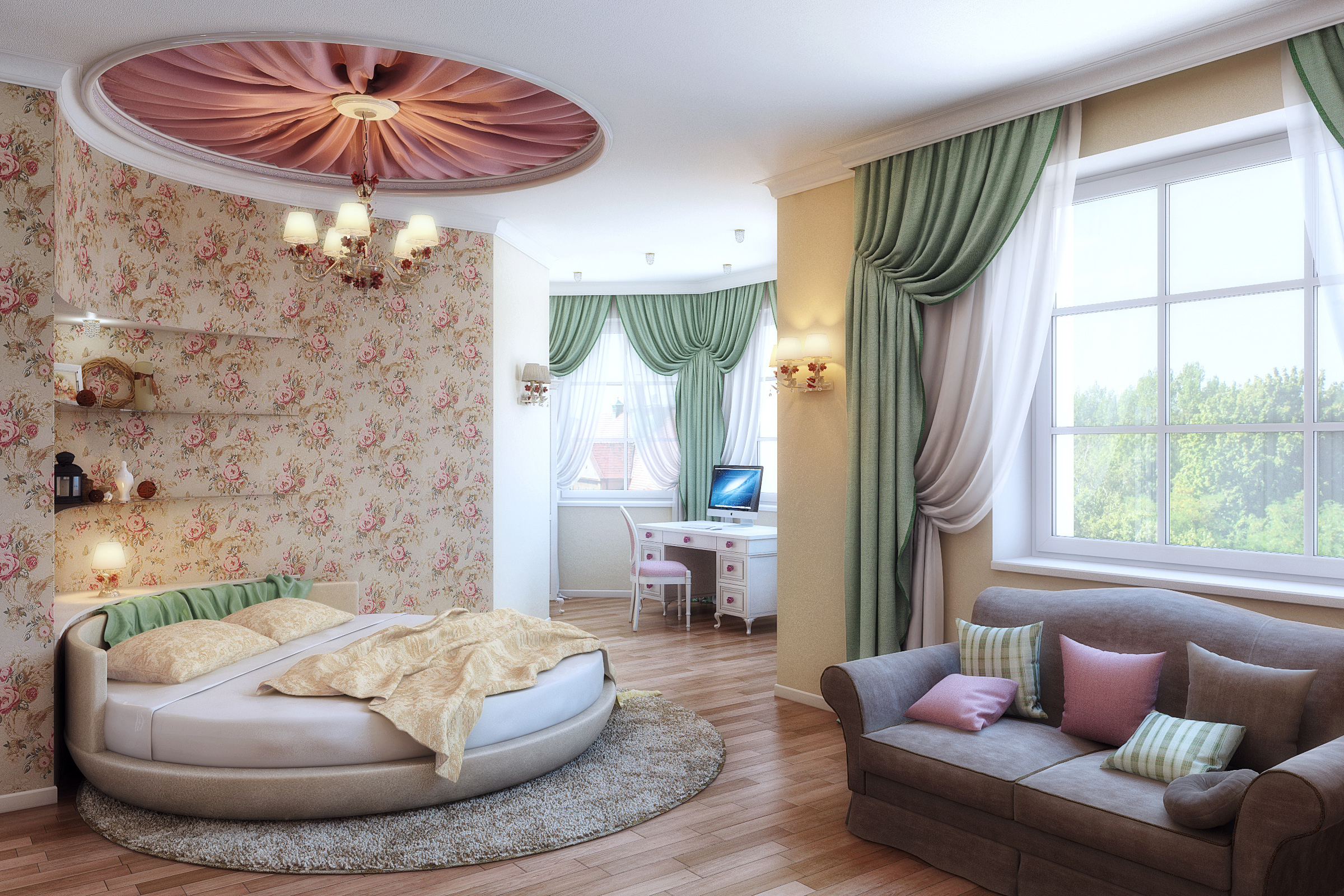 Дизайн комнаты для женщины 40 лет