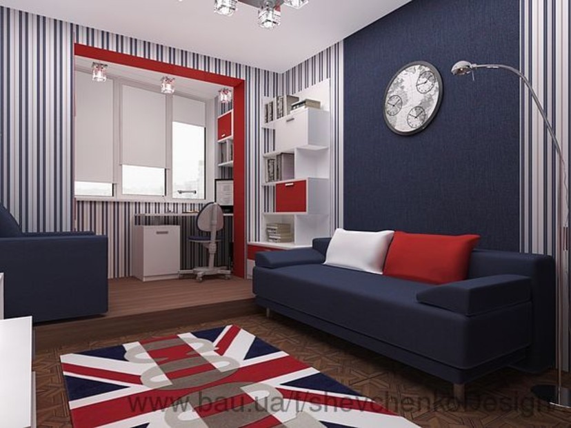 Комнату лондон. Комната в лондонском стиле. Подростковая комната с диваном. Интерьер в стиле Лондон. Комната подростка в английском стиле.