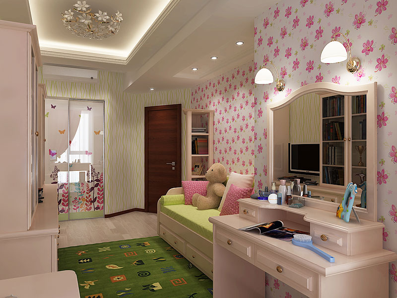 Дизайн маленькой комнаты в хрущевке для девочки